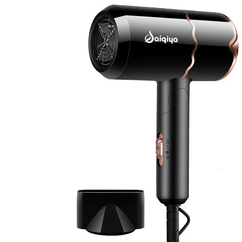 High-Power 1800W Ionic Hair Dryer with Foldable Handle - Salon-Grade, Fast Drying