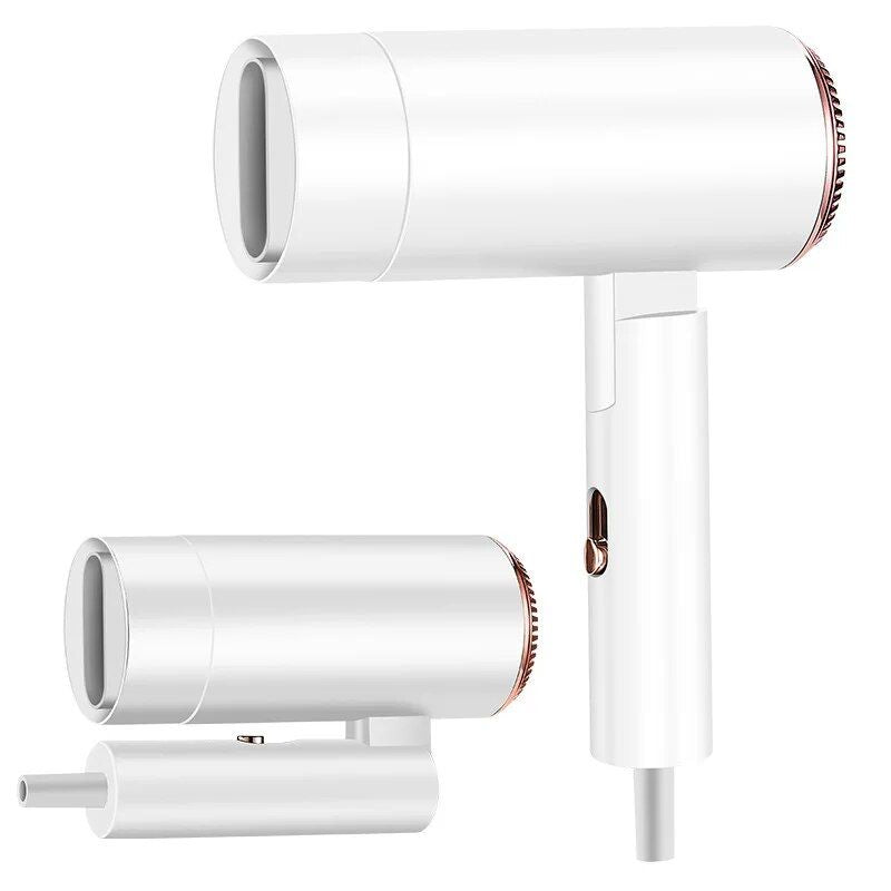 Compact High-Power Ionic Hair Dryer with Smart Thermostat and Safety Features