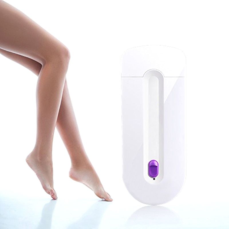 2-in-1 Painless Hair Removal & Epilator Device with Instant Sensor Light