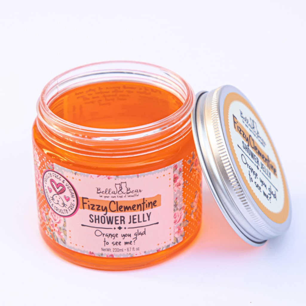 Fizzy Clementine Shower and Bath Jelly