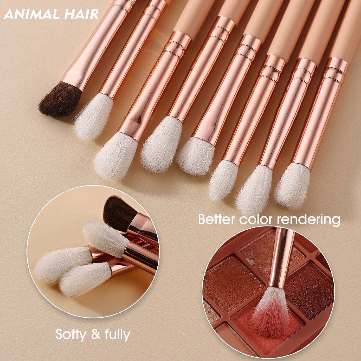 Premium Pink Makeup Brush Set: High-Quality Tools for Flawless Beauty