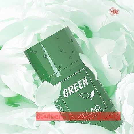 2023 Organic Green Tea Mud Mask Stick - 40g Hydrating and Acne-Fighting Clay Mask for Women