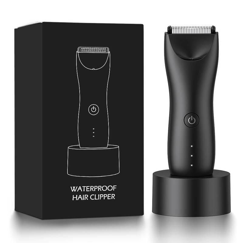 All-in-One Waterproof, Rechargeable Body Hair Trimmer - Cordless Electric Groin and Body Hair Epilator