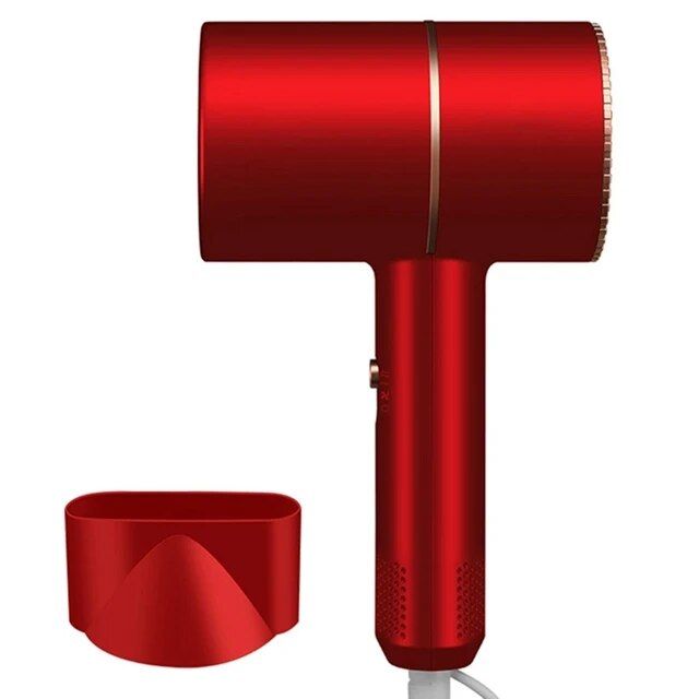 Professional Ionic Hammer Hair Dryer with Blue Light Technology