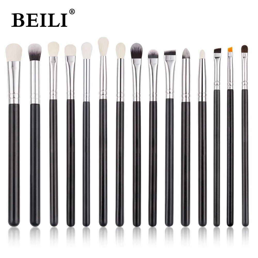 Premium Professional Makeup Brush Set - Natural and Synthetic Hair, Multiple Options