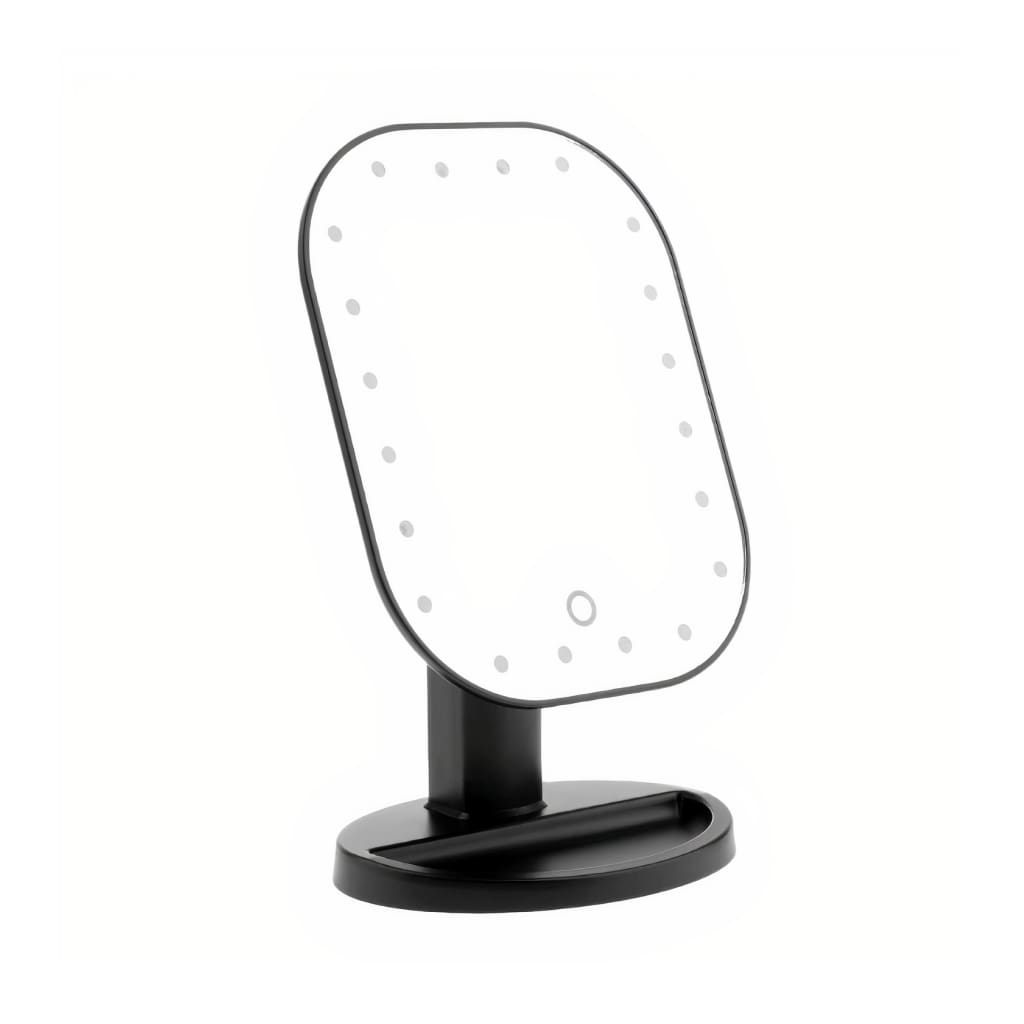 Square Hollywood Glam LED Makeup Mirror